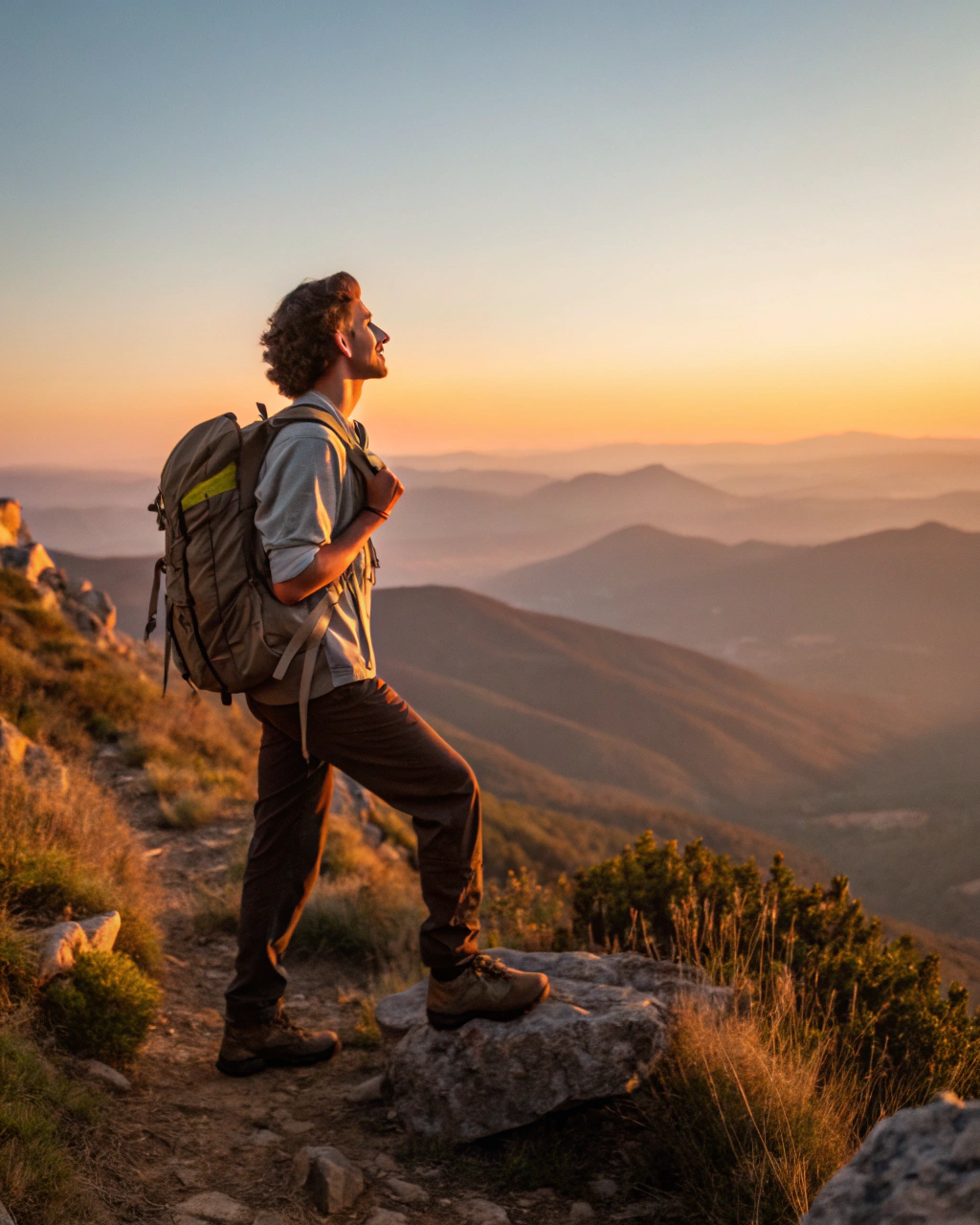 on-a-mountain-trail-at-golden-hour--a-young-adult-
